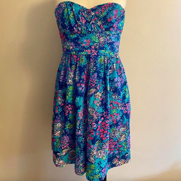 VINTAGE SHOSHANNA || SWEETHEART MINI DRESS - Picture 2 of 3